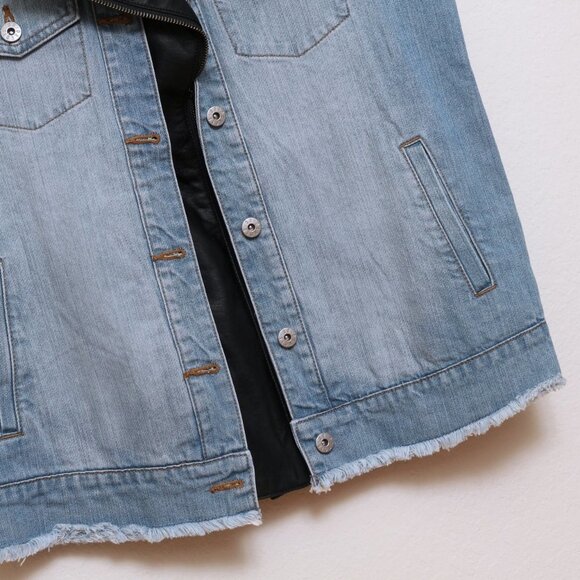 NWT BB Dakota Rebel Denim Vest - Picture 7 of 9